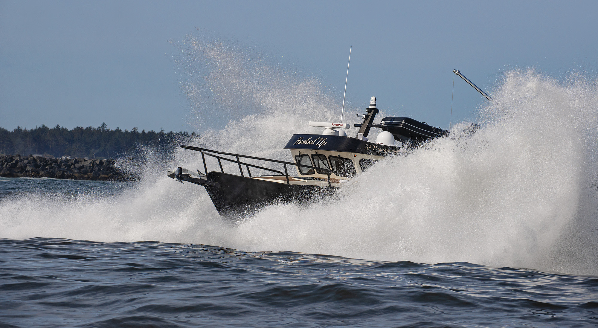 HOOKED UP  North River Boats